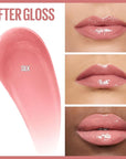 Maybelline Lifter Gloss, Hydrating Lip Gloss with Hyaluronic Acid, High Shine for Plumper Looking Lips, Silk, Warm Mauve Neutral, 0.18 Ounce