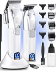 Fagaci Professional Hair Clippers for Men Set Turbo Power with Precise Cutting, Barber Clippers for Hair Cutting, Cordless Hair Clippers and Trimmers Set, Maquina de Cortar Cabello, Haircut Barber Kit