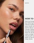 Wonderskin Lip Liner Pencil - 360 Contour Lipliner,