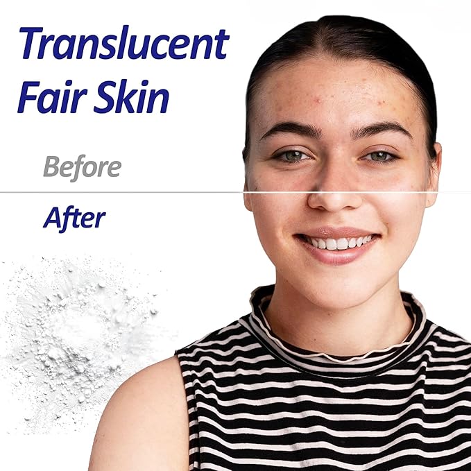Suppin Translucent Setting Powder & Hydrating BB Cream, Translucent Pressed Powder & Organic BB Cream Foundation with Shea Butter, Planted Protein & Collagen, White Floral Bouquet