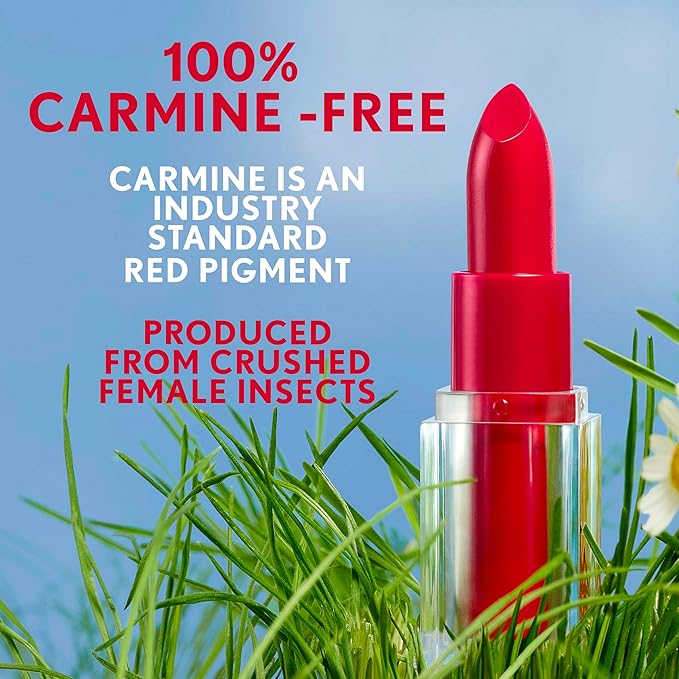 COVERGIRL Clean Lip Color, Mulberry, Satin Finish, Squalane, Avocado & Aloe, Carmine-Free, Non-Drying, 0.12oz