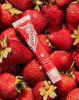 Lanolips Fruity Jellybalm - Tinted Lip Balm to Deepen, Brighten & Enhance - Moisturizing Lanolin Lip Balm & Jelly Lip Gloss - Everyday Lip Makeup - Strawberry (10g / 0.35oz)