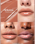 SHEGLAM PoutPerfect Moisturizing Solid Lip Gloss Non Sticky Lipstick with Coconut Oil - In Bloom