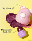 Lip Smacker Squishmallows Moisturizing Lip Balm, Fun Soft Squishy Collectible Top, Hydrates & Smooths – Patty