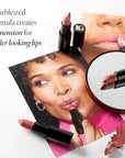 LAURA GELLER NEW YORK Italian Marble Sheer Lipstick - Berry Banana - Hydrating & Lightweight - Vitamin E & Caster Seed Oil - Cream Finish