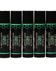 Organic Tallow Lip Balm (5 Pack) - Hydrating With Organic Italian Olive Oil, Pure Grass Fed Tallow, and Beeswax - Long Lasting Lip Therapy (5 Pack, Fresh Mint)