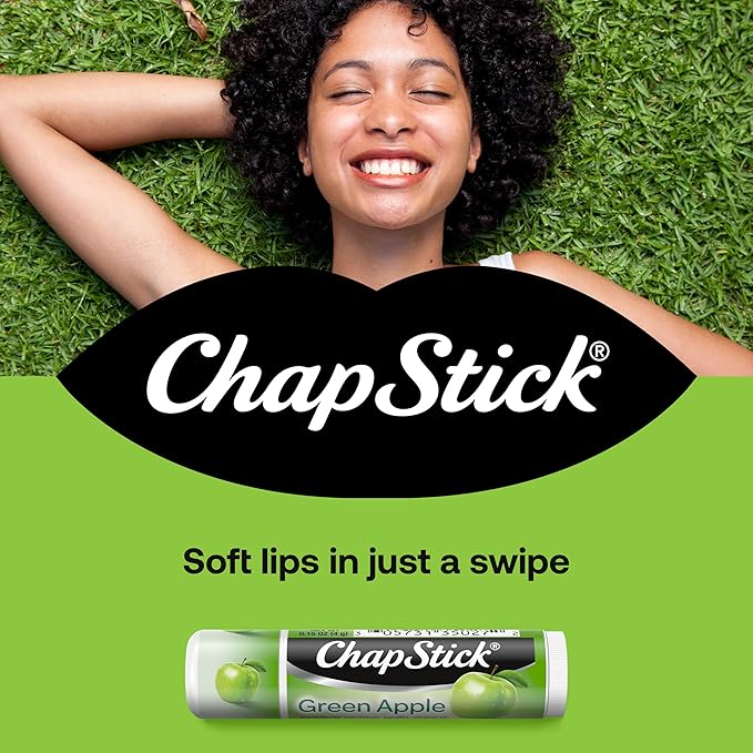 ChapStick Bulk Lip Balm Green Apple, oz,