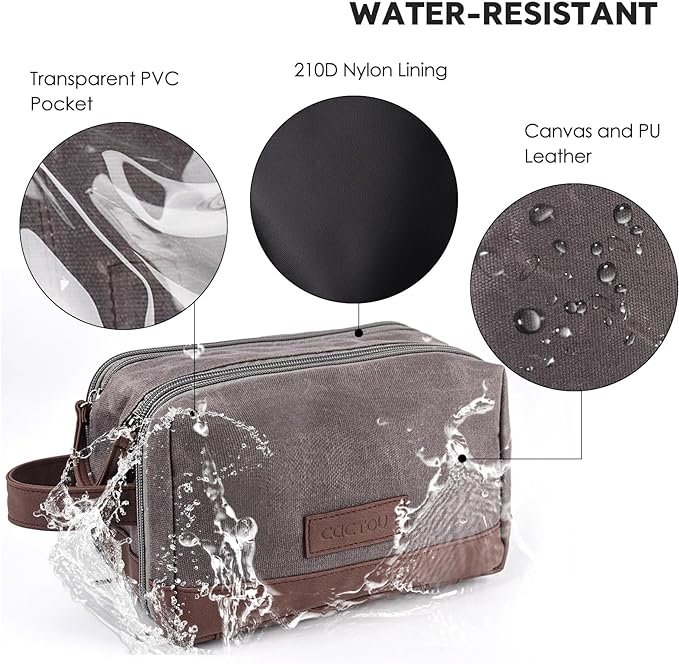Toiletry bag for men,large mens