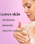 Olay Body Wash for Women, Fresh Radiance, Refreshing & Renewing, Made with Plant Based Cleansers, B3 Botanical Complex, For All Skin Types, Peach & Cherry Blossom Scent, 22 fl oz (Pack of 4)