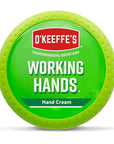 O'Keeffe's K0350002-6 Working Hands Hand Cream in Jar (6 Pack), 3.2 oz