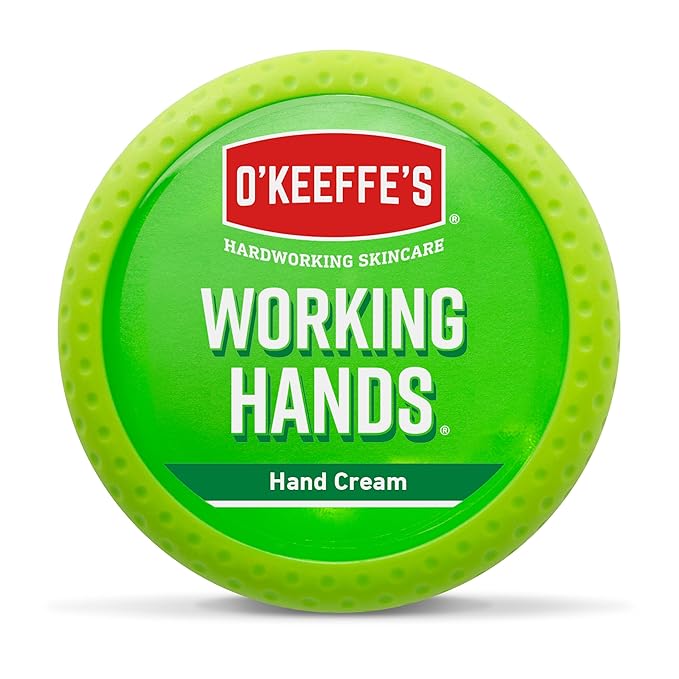 O'Keeffe's K0350002-6 Working Hands Hand Cream in Jar (6 Pack), 3.2 oz