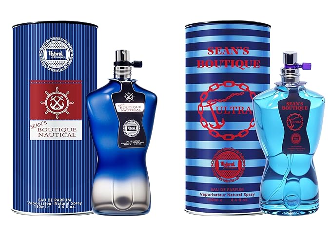 Hybrid & Company Mens 2 Pcs Long-Lasting Perfume Vaporisateur Natural Spray