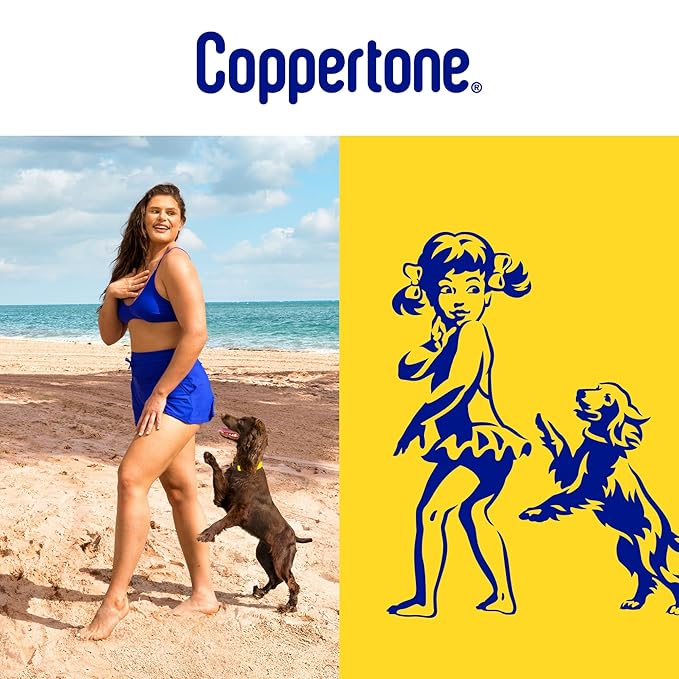 Coppertone SPORT Mineral SPF 50 Sunscreen Spray | Zinc Oxide Sunscreen | Water Resistant | 5oz