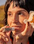 Poppy & Pout Island Coconut Jumbo Lip Balm | All Natural Lip Balms & Moisturizers | Hydrates with Beeswax, Vitamin E, Organic Coconut Oil | Cruelty-Free | Lip Balm in Recyclable Cardboard Tube