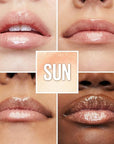 Maybelline Lifter Gloss, Hydrating Lip Gloss with Hyaluronic Acid, Sun, Clear Neutral, 0.18 Ounce