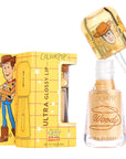 ColourPop x Toy Story Ultra Glossy Lip Gloss - High-Shine, Non-Sticky & Hydrating Lip Gloss with a Flexible Paddle Applicator - Sheer Gold with Rainbow Pearl Finish - Favorite Deputy (0.12 oz)