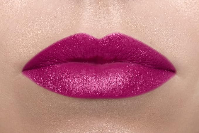 NYX PROFESSIONAL MAKEUP Suede Matte Lipstick, Vegan Formula - Clinger (Hot Pink)