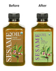 DAANA Sesame Oil for Skin: Certified USDA Organic, Extra Virgin, Cold Pressed (12 fl oz)