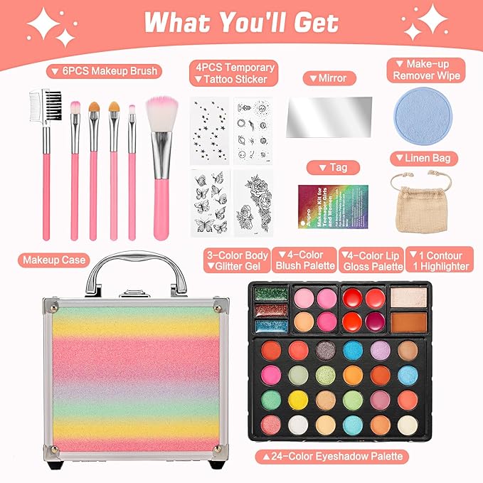 Anpro All-In-One Makeup Carry Case