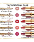 L'Oreal Paris Colour Riche Lip Liner Pencil, Creamy Lip Liner with Omega 3 and Vitamin E, 782 Toffee To Be (Warm Deep Brown), Pack of 2