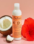 SheaMoisture 2-in-1 Shampoo and Conditioner for Kids Coconut and Hibiscus Coconut Oil for Hair and Dry Curls 8 oz