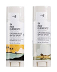 Raw Elements Mike Field Lip Sunscreen - SPF 30, UVA-UVB Protection, Reef-Safe, Non-Nano Zinc, Water Resistant, 0.15 oz (2 Pack)
