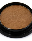 Antique Gold Carmel Bronze Shimmer Pressed Powder Single Vegan Eyeshadow; Talc, Paraben & Cruelty Free