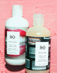 R+Co | Travel Sized | Television Perfect Shampoo and Conditioner Set for Preserving Color Treated Hair | Anti Frizz + Repairs + Nourishes | Vegan + Sulfate-Free | Set of 2