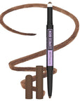 Maybelline Express Brow 2-In-1 Pencil and Powder Eyebrow Makeup, Medium Brown, 1 Count