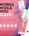Mystic Tan Self Tanning Bundle: Wake-Up Tan Self Tanner Water Mousse 5.5 fl. oz. + Streak Free Tan Applicator Mitt - Hyaluronic Acid Overnight Moisturizer, Easy-to-Use, Works While You Sleep