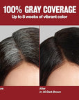Revlon ColorSilk with Bond Repair Complex, Auburn Permanent Hair Color, 100% Gray Coverage, Ammonia Free Hair Dye, Vegan Keratin, 31 Dark Auburn (Pack of 3)