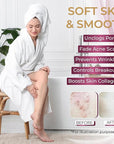 Ingrown Hair Treatment & Exfoliating Pads – 50 Pre-Soaked Wipes for Razor Bumps Treatment for Women – Skin-Smoothing Formula for Face, Neck, Underarms & Bikini Area