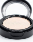 Shiny Warm Sand Beige Taupe Nude Natural Tone Satin Finish Pressed Powder Single Vegan Eyeshadow; Talc, Paraben & Cruelty Free