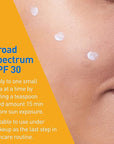 CeraVe 100% Mineral Sunscreen SPF 30 | Face sunscreen With Zinc Oxide & Titanium Dioxide | Hyaluronic Acid + Niacinamide + Ceramides | Oil Free Sunscreen For Face | Travel Size Sunscreen 2.5 oz