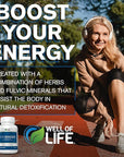 Well of Life Revitalize with Our Detox & Repair Complex ToxiBinder 90Vcap, Vegan, Non-GMO Blend of Humic & Fulvic Acids for Enhanced Energy, Better Gut & Joint Health, Hydration and Superior Nutrient