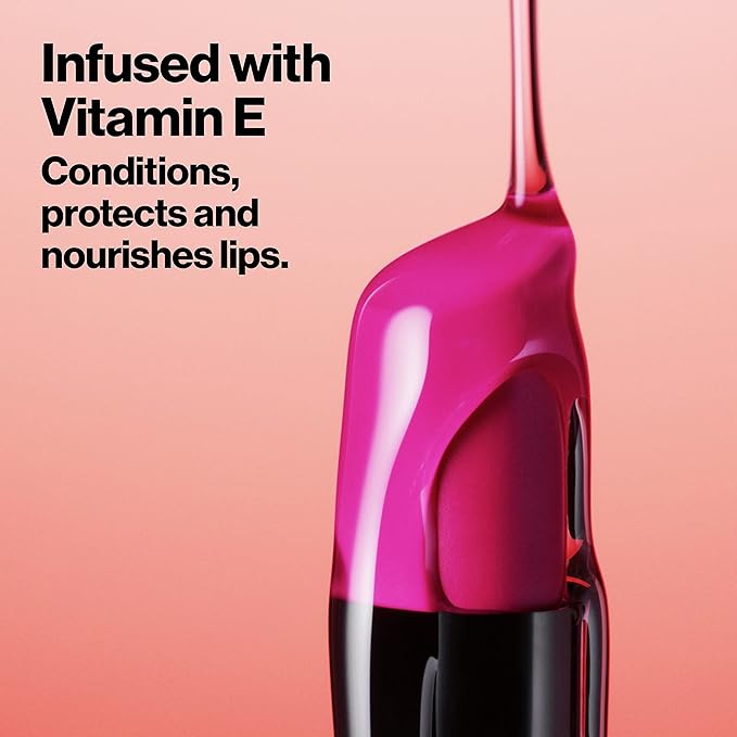 REVLON Lipstick, ColorStay Suede Ink, Built-in Primer, Infused with Vitamin E, Waterproof, Smudge-proof, Matte Color, 005 Hot Girl, 0.09 oz.