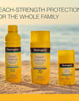 Neutrogena Beach Defense Water-Resistant Sunscreen Lotion with Broad Spectrum SPF 30, Oil-Free and PABA-Free Oxybenzone-Free, UVA/UVB Sun Protection, SPF 50, 6.7 fl. oz