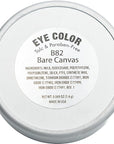 Bare Canvas Beige Neutral Naked Bare Matte Pressed Powder Single Vegan Eyeshadow; Talc, Paraben & Cruelty Free