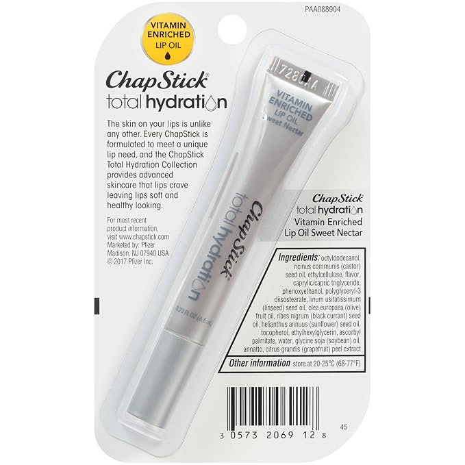 ChapStick Total Hydration Sweet Nectar Flavor