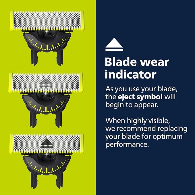 Norelco Philips OneBlade 360 with Connectivity Hybrid Face, Electric Beard Trimmer, Shaver with 360 Blade Tech & 1hr Fast Charge, 1x360 Blade, & 5-in-1 Comb, QP4530/90