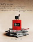 Mauboussin - Pour Lui In Red 100ml (3.3 Fl Oz) - Eau de Parfum for Men - Woody & Spicy Scents