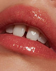 Live Tinted Huegloss High-Shine Lip Gloss - Hydrating, Non-Sticky, Moisturizing Lip Gloss with Hyaluronic Acid, Coconut Oil, and Shea Butter For a Soft Barrier & Seals in Moisture - Soft Shimmary Pink