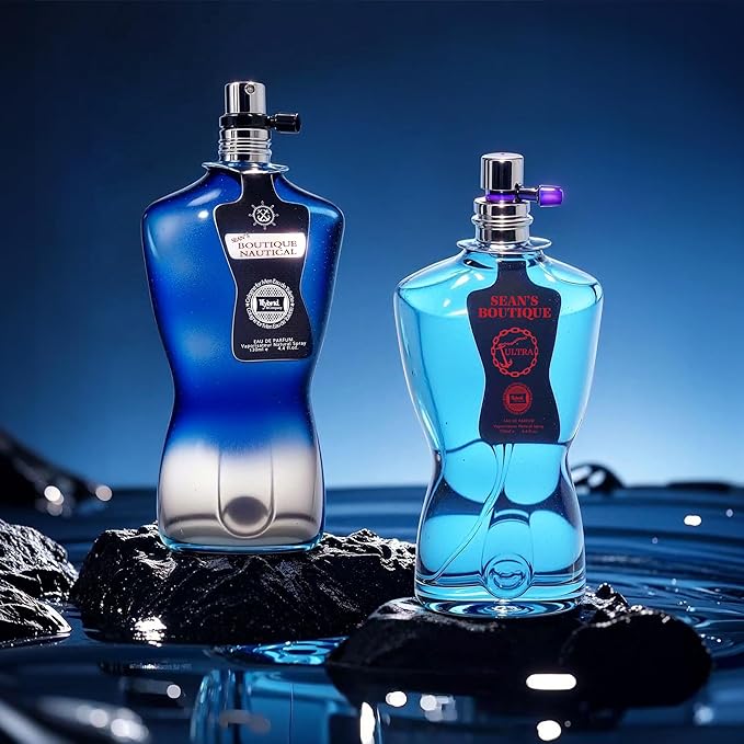 Hybrid & Company Mens 2 Pcs Long-Lasting Perfume Vaporisateur Natural Spray