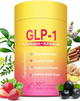 Cutting Drink Mix – GLP-1 Drink Mix with 5-HTP, Yerba Mate & Magnesium, FOS | Supports Satiety Signaling, Energy & Gut Health | Strawberry Açaí Flavor – 30 Servings