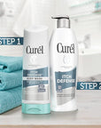 Curel Itch Defense Calming Daily Cleanser, Body Wash, Soap-free Formula, for Dry, Itchy Skin, with Hydrating Jojoba and Olive Oil, 10 Oz, Pack of 3