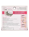 KISS Lash Couture LuXtensions Collection False Eyelashes, Flat Lash Technology, Super Slim Lash Band, Real Lash Extension Fibers, Reusable, Contact Lens Friendly Strip Lashes, Style Classic, 1 Pair
