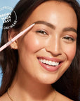 Covergirl Clean Fresh Brow Nano, 400 Soft Brown, Eyebrow Pencil, Ultra-Precise Tip, Waterproof, Transfer-Resistant, Built-In Spoolie, Vegan Formula, 0.001oz