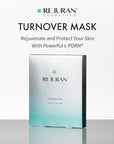 REJURAN® Turnover Mask, c-PDRN® (5ea) – Original Salmon DNA for Firming, Hydration, Repairing & Revitalizing. Achieve Youthful, Radiant Skin. Korean Skincare. Ultra Microfiber Sheet Mask