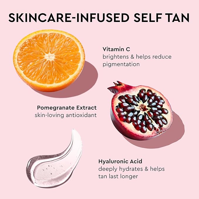 Tanologist Insta Glow Body Bronzer, Instant Illuminating Self-Tan, Hyaluronic Acid & Vitamin C, Streak-Free, Radiant Finish For All Skin Tones, 5.75 fl oz/170 ml Tube