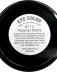 Papyrus Matte Light Peach Pink Tan Soft Pressed Powder Single Vegan Eyeshadow; Talc, Paraben & Cruelty Free